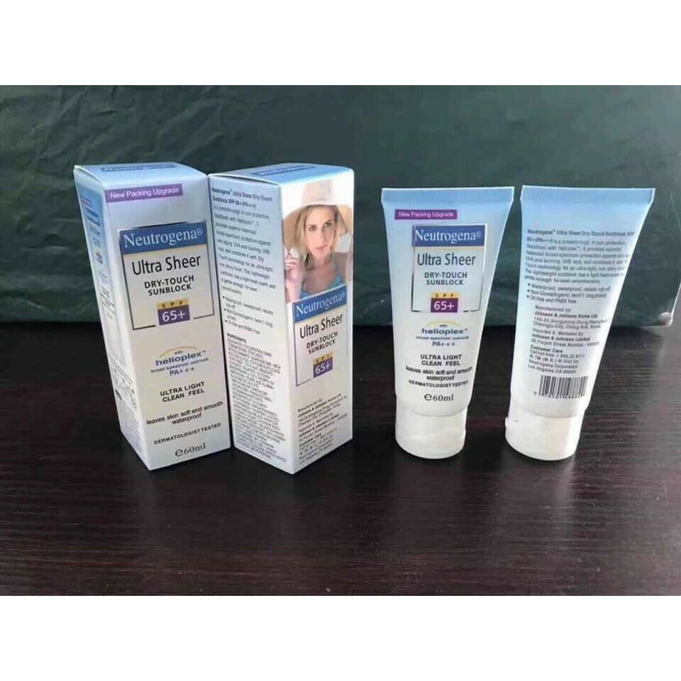 ضد آفتاب نوتروژینا اورجینال ULTRA SHEER حاوی +SPF 65