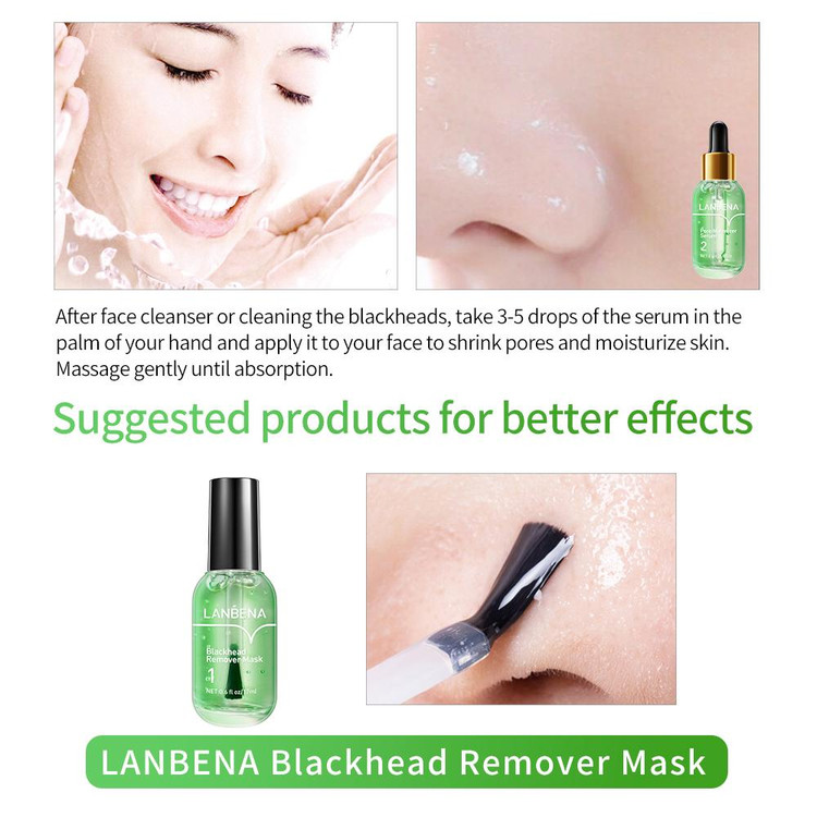 سرم و چسب بینی ضد جوش لانبنا