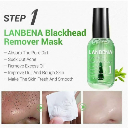 سرم و چسب بینی ضد جوش سرسیاه لانبنا