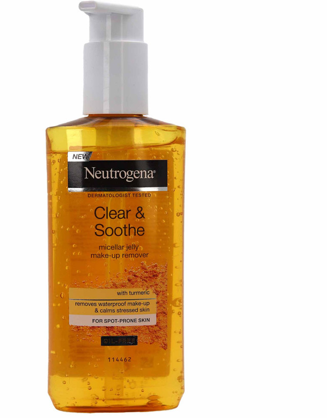 ژل میسلار زردچوبه صورت ضد جوش نوتروژینا