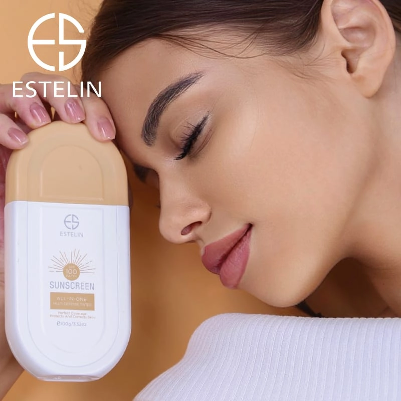 کرم ضد آفتاب استلین رنگی STELIN SPF 100