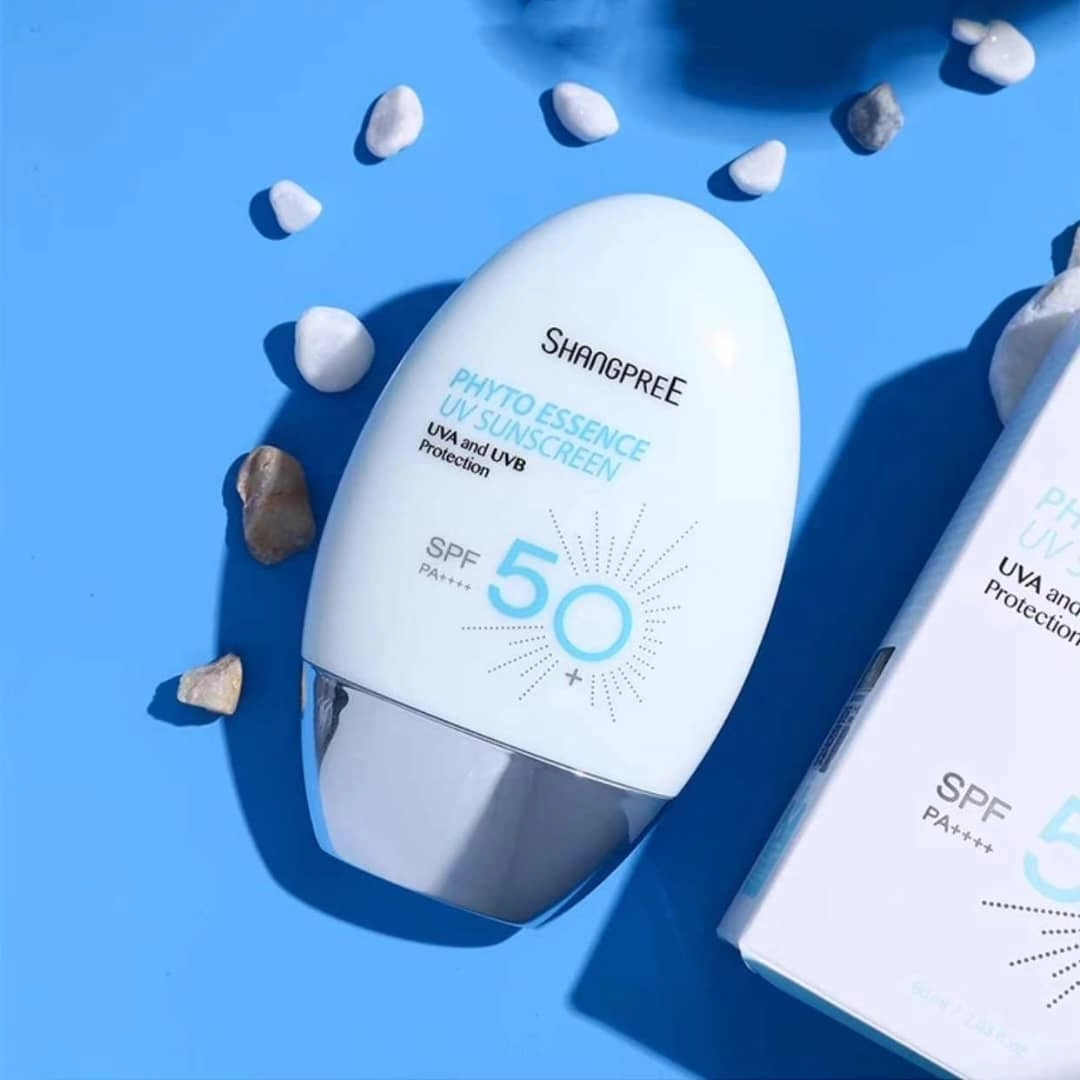 ضدآفتاب شانگپری بدون رنگ 60 میل  PA++++  SPF50