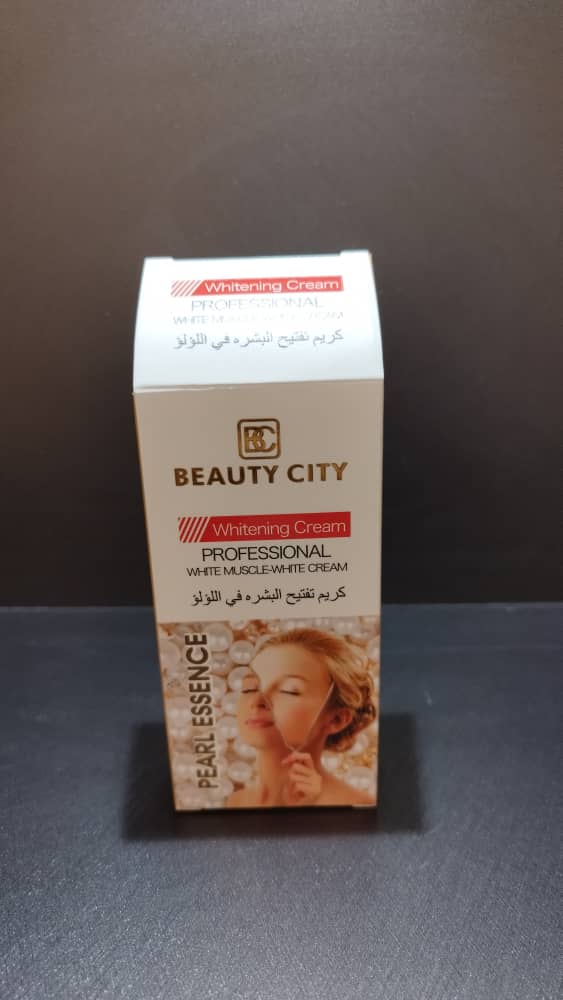 کرم سفید کننده حرفه ای اسانس مروارید BEAUTY CITY