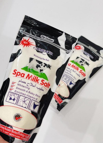 نمک بدن با عصاره شیر caimengsi