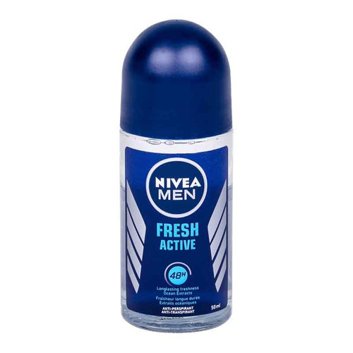 مام رول ضد تعریق مردانه نیوا مدل FRESH ACTIVE حجم 50 میل