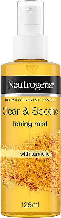 تونر زردچوبه نوتروژینا مدل clear & soothe ساخت اروپا حجم 125 میل