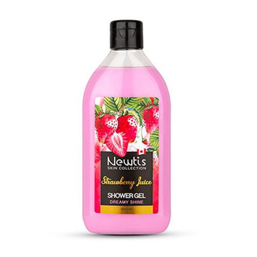 شامپو بدن کرمی توت فرنگی نیوتیس 400 میل