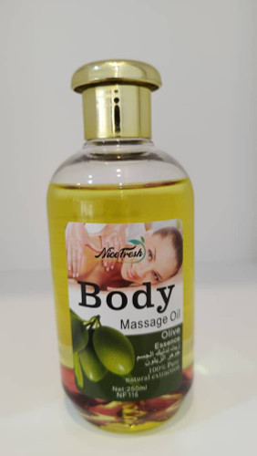 روغن ماساژ بدن Nice Fresh اسانس زیتون 250 میل