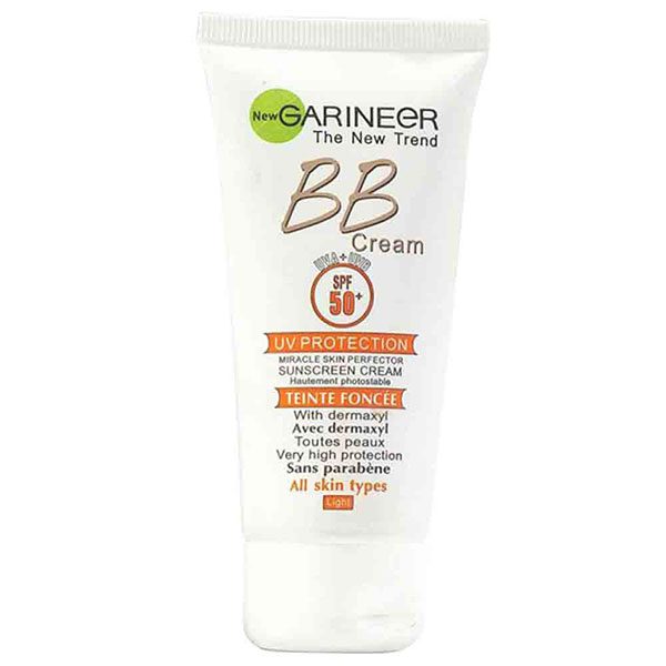 کرم ضد آفتاب رنگی BB گارنیر SPF +50 حجم 50 میل