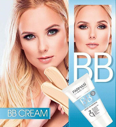 بی بی کرم 7 در 1 فارماسی farmasi رنگ روشن 01 با spf15