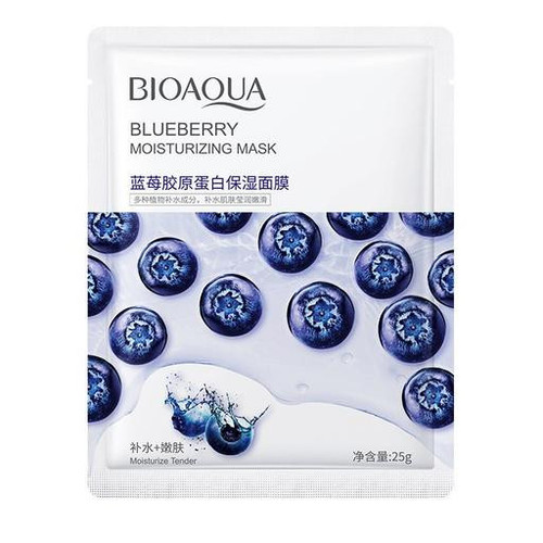 ماسک بلوبری صورت