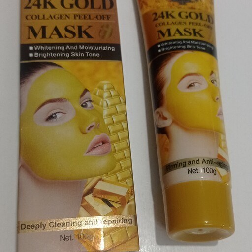 24K GOLD collagen peel-off happy lady