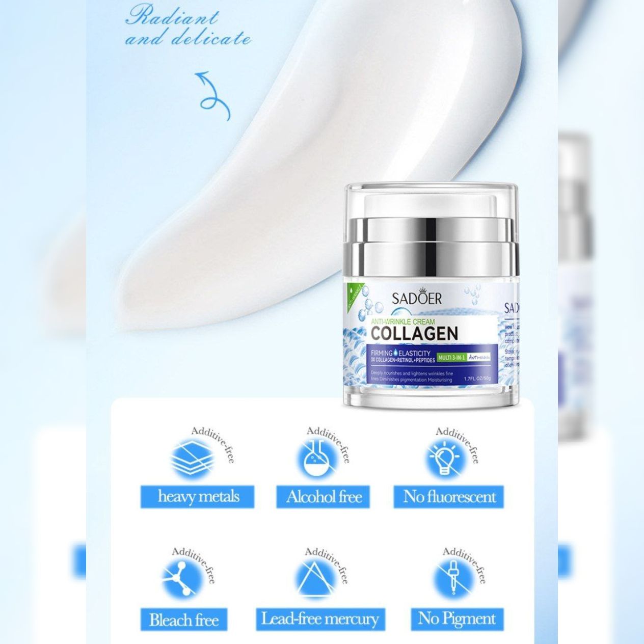 Collagen+Retinol+Peptide Sadoer ‌