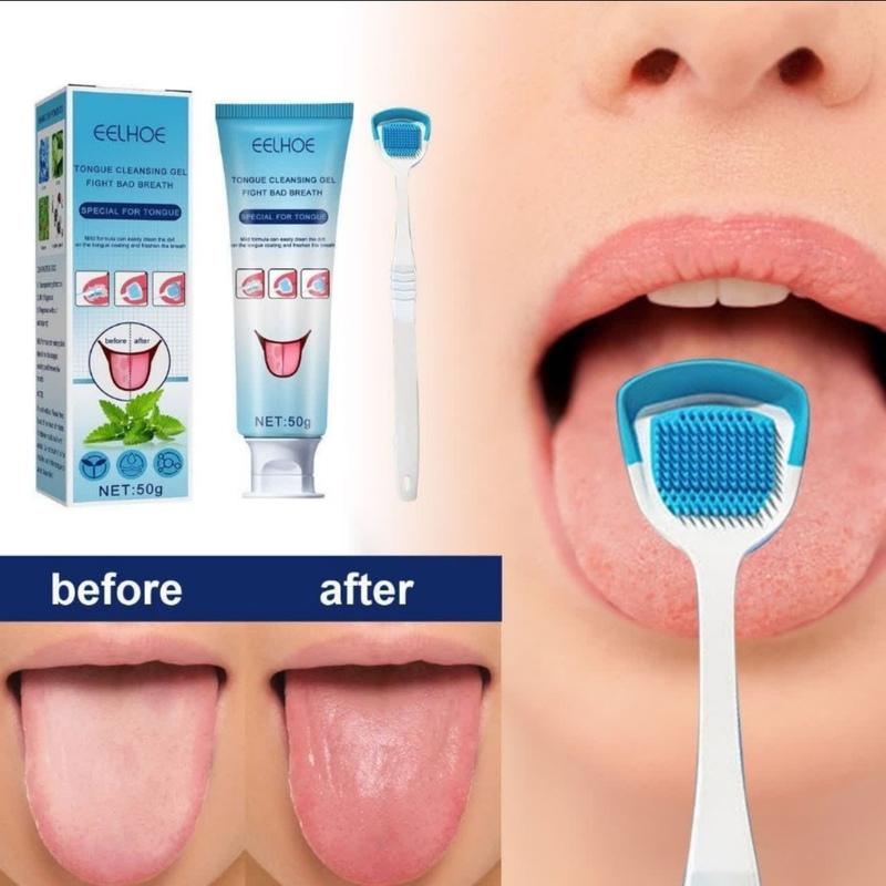 زبان شور و ژل ایلهو eelhoe Brush and salty tongue gel