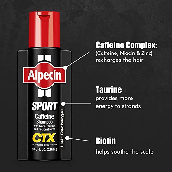 Alpecin Sport Caffeine Shampoo CTX