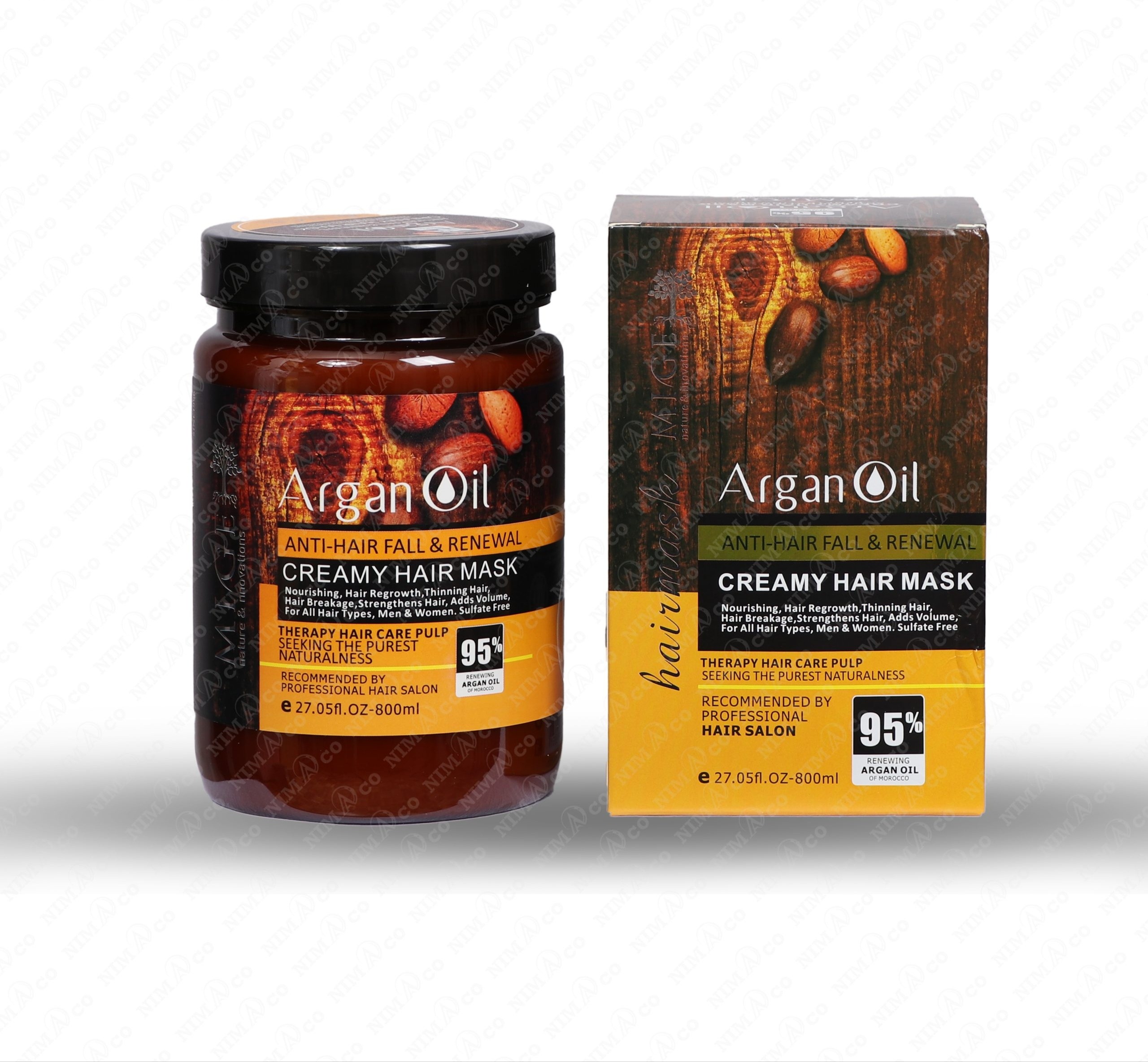 ARGAN OIL CERAMY HAIR MASK