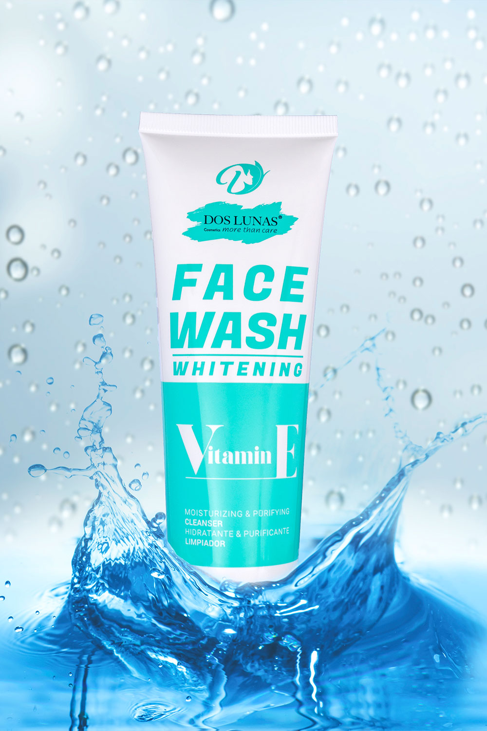 DOSLUNAS FACE WASH WHITENING VITAMIN E