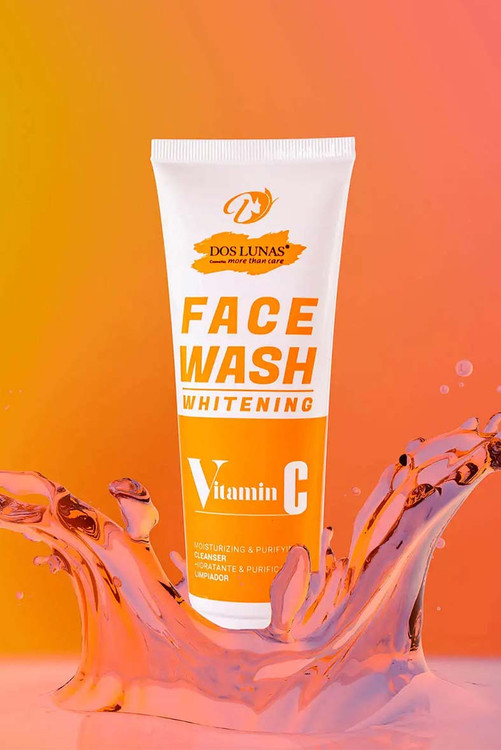 DOSLUNAS FACE WASH WHITENING VITAMIN C