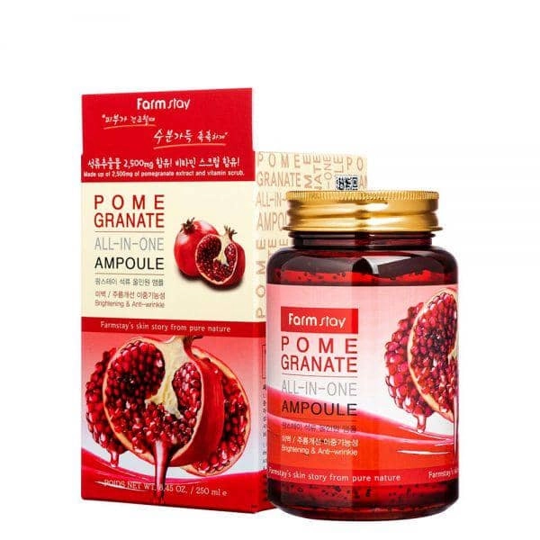 آمپول چند کاره صورت انار فارم استی Farm stay pomegranate ampoule