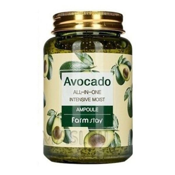 آمپول چندکاره آبرسان و ضد چروک آووکادو فارم استی