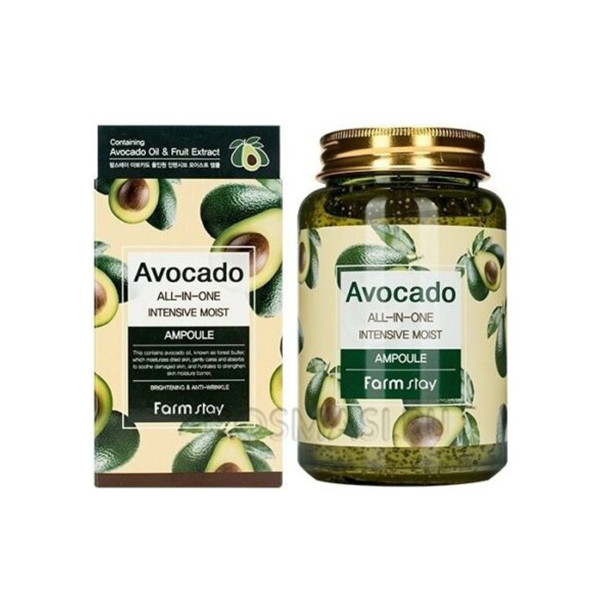 آمپول چندکاره آبرسان و ضد چروک آووکادو فارم استی Farm Stay