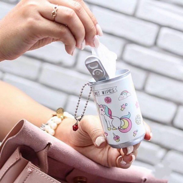 دستمال مرطوب قوطی