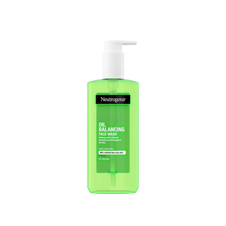 ژل شستشوی صورت پوست چرب نوتروژینا NEUTROGENA