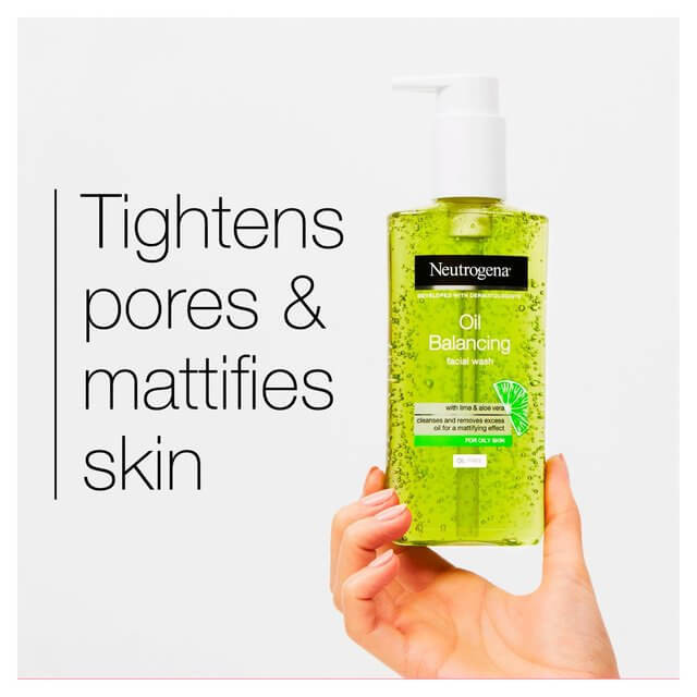 ژل شستشوی لیمو نوتروژینا مدل OIL BALANCING