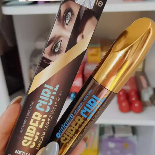 ریمل حجم دهنده super curl اوریفلیم اورجینال