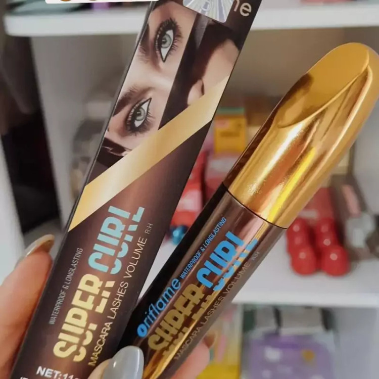 ریمل حجم دهنده super curl اوریفلیم اورجینال