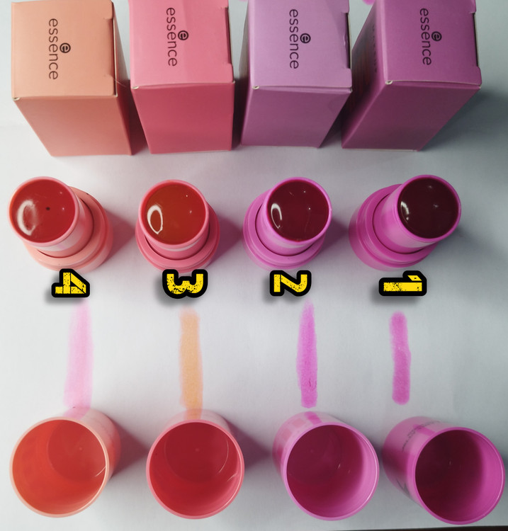 تینت لب و گونه ژله ای میلک میکاپ در ۴ رنگ