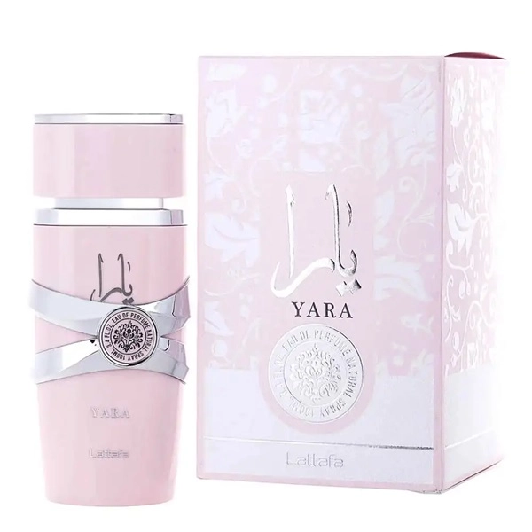 ادکلن زنانه لطافه مدل یارا Lattafa YARA اصلی حجم 100 میل