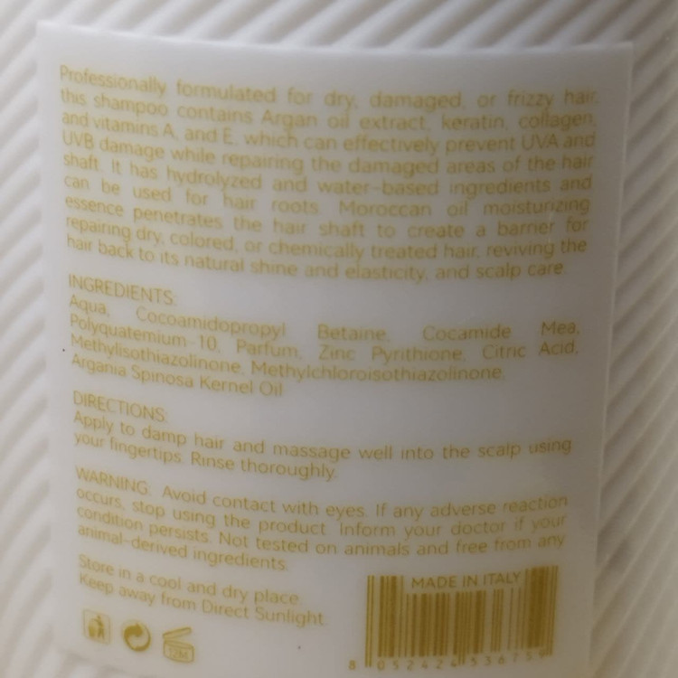 شامپو و ماسک ایتالیایی