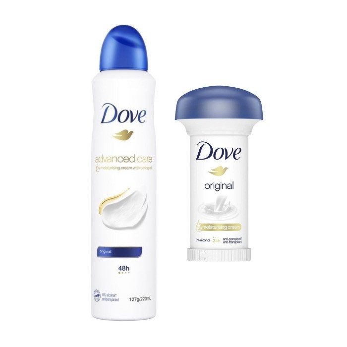 ست اسپری شیر و مام قارچی داو Dove