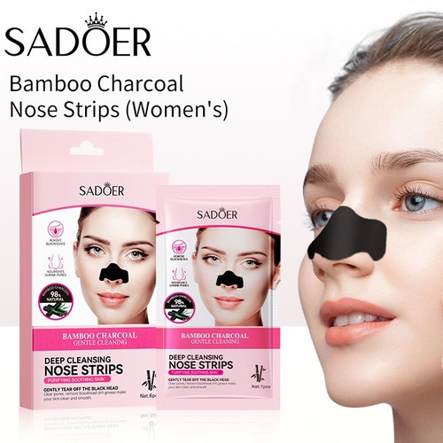 چسب زغال و بامبو بینی برند سادور