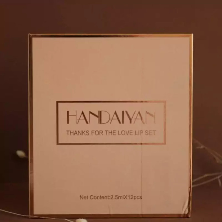 پک رژ لب مایع هندیان 12 تایی