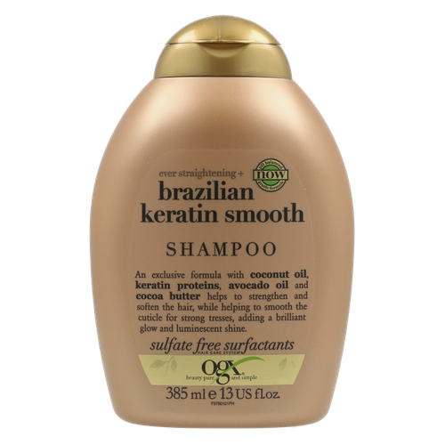 شامپو کراتین او جی ایکس OGX Brazilian Keratin Smooth