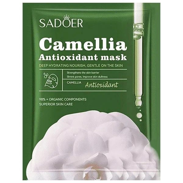 ماسک ورقه ای صورت آنتی اکسیدان کاملیا سادور 25 گرم