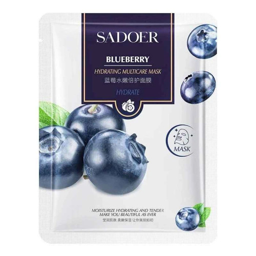 ماسک ورقه ای صورت بلوبری سادور 25 گرم