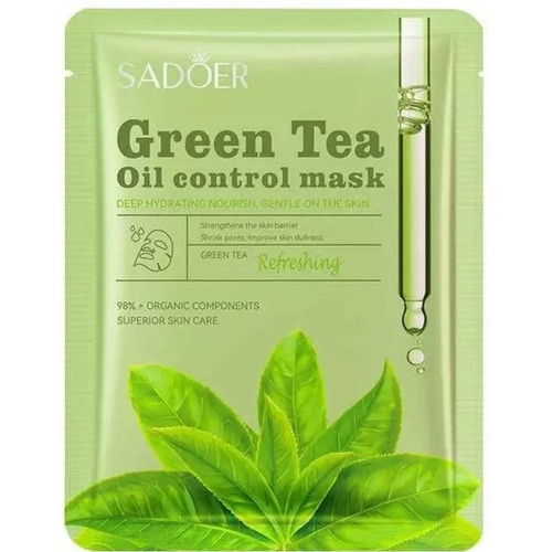 ماسک ورقه ای صورت چای سبز سادور 25 گرم