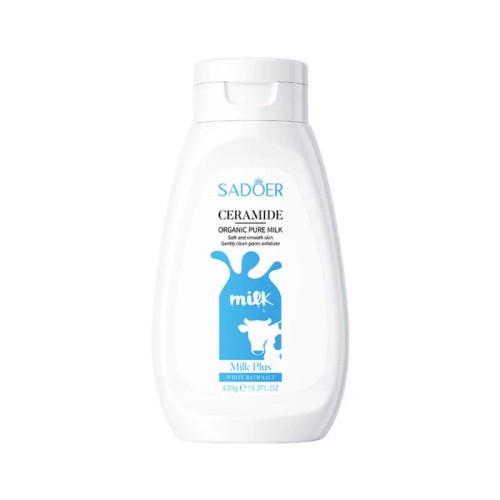 نمک بدن لایه بردار و روشن کننده شیرگاو سادور