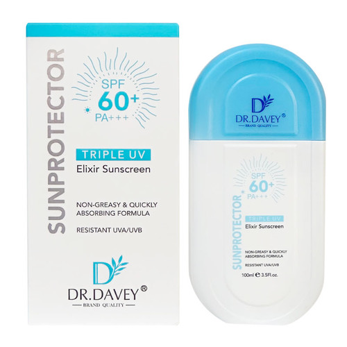 کرم ضد آفتاب دکتر دیوی SPF60 مدل Triple UV