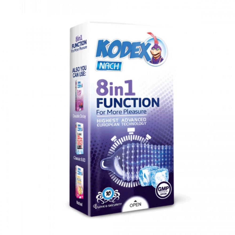 کاندوم کدکس خاردار 8 در 1 فانکشن FUNCTION
