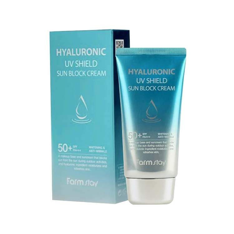 کرم ضد آفتاب farm stay مدل Hyaluronic