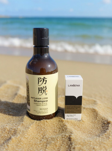 پک شامپو رزماری و قطره لانبنا