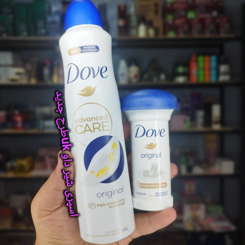 ست اسپری شیر و مام قارچی داو Dove