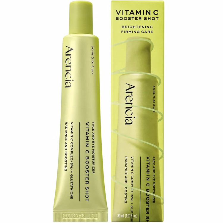 کرم روشنکننده صورت آرنسیا مدل Vitamin C Booster Shot مناسب برای انواع پوست حجم 30 میلیلیتر