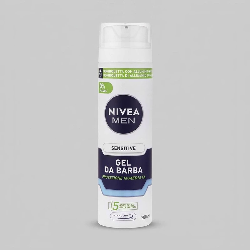 ژل اصلاح نیوا Nivea مدل Sensitive حجم 200 میل